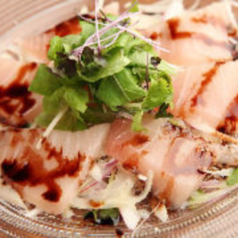 鮪と生ハムのカルパッチョ(ベルサイユの豚 錦糸町 )