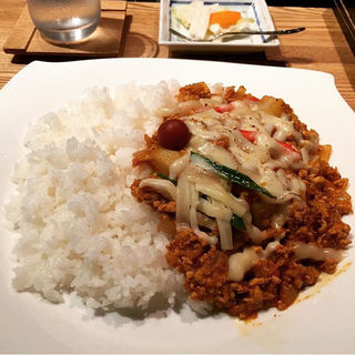キーマカレー(辛)チーズ(スパイスチャンバー （SPICE CHAMBER）)