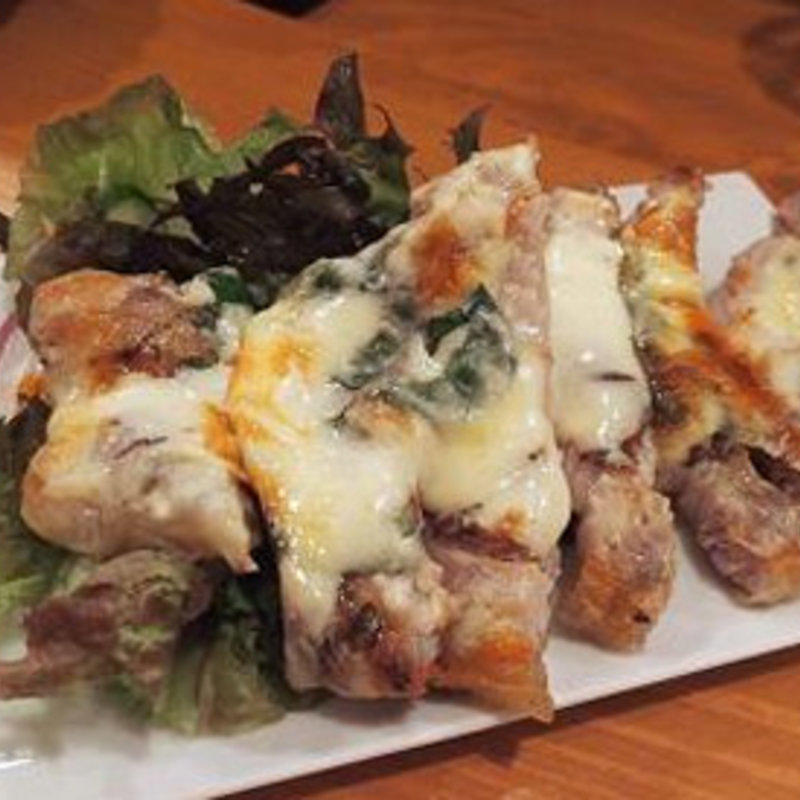 豚肉の梅紫蘇チーズ焼き(おおはま)