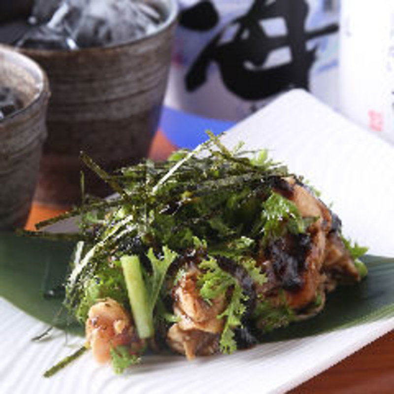 海苔たっぷり鶏わさ(ふとっぱらや 手羽蔵)