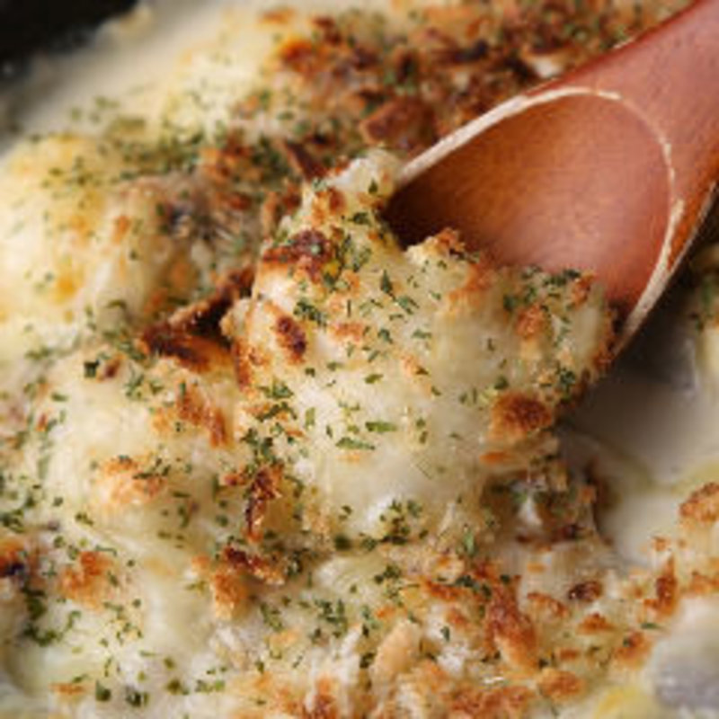 里芋と蓮根のグラタン(ふとっぱらや 手羽蔵)