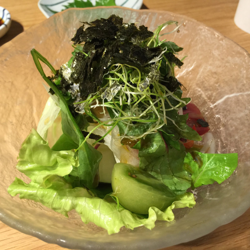 豆腐と野菜のサラダ(両判や （RYOUBANYA）)