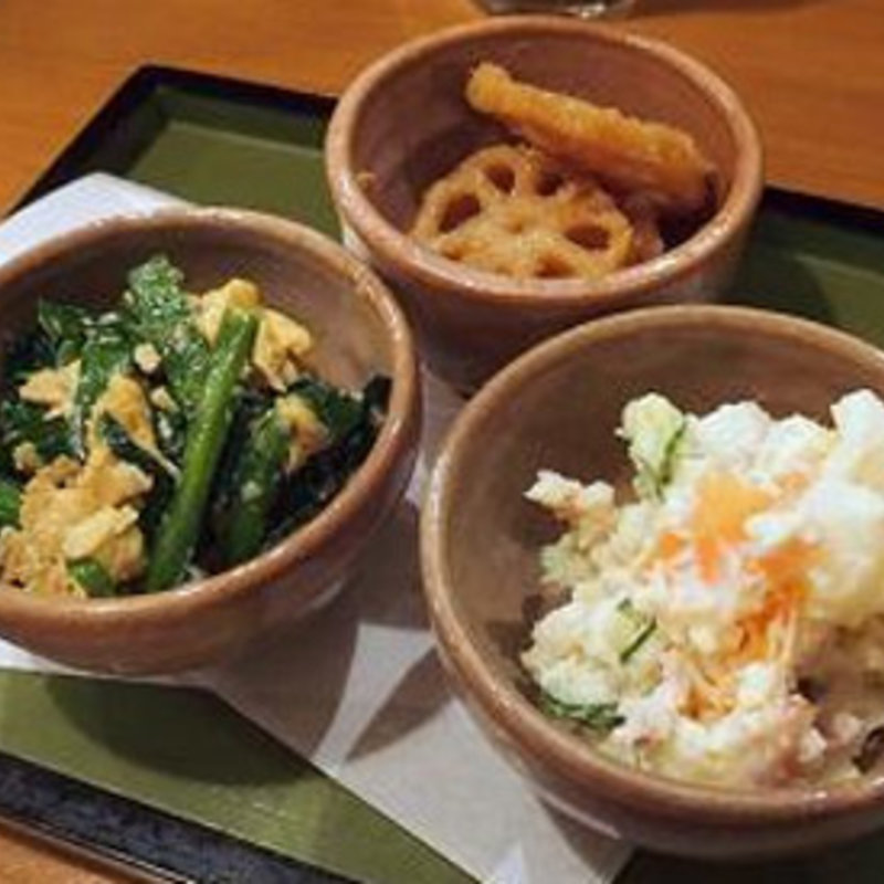 本日の小鉢3品盛り(おおはま)