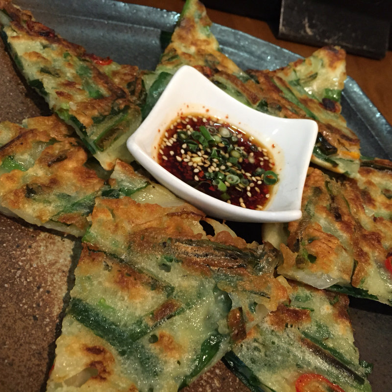 ニラチヂミ(韓国家庭料理 豚富 )