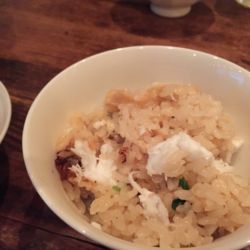 鯛の羽釜ごはん(京都石塀小路豆ちゃ 日本橋)