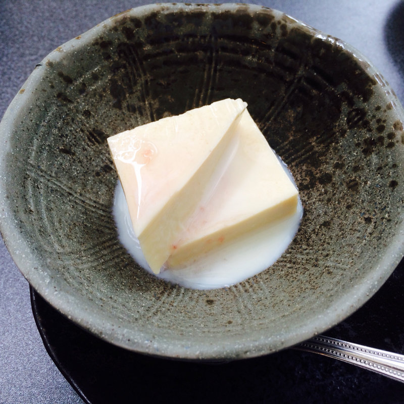 豆乳チーズケーキ（農民ランチセット）(農民カフェ 下北沢店)