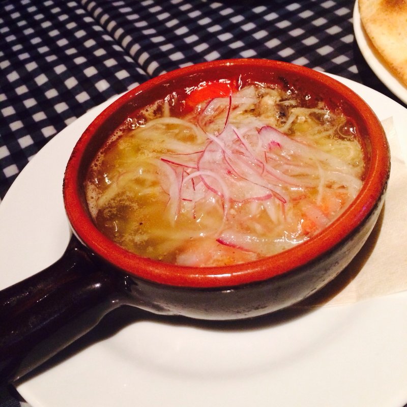 海老のアヒージョ(ガーブ ドレッシング （GARB DRESSING）)