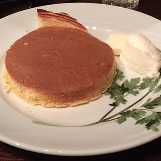 ホットケーキセット(カフェ香咲)