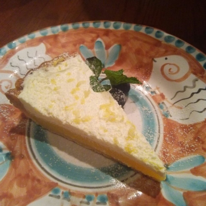 レモンタルト(Pizzeria Trattoria Vomero)