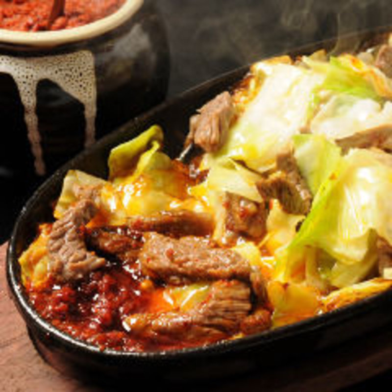 辛し鉄板焼き(九州酒場　博多流。 錦糸町店 )