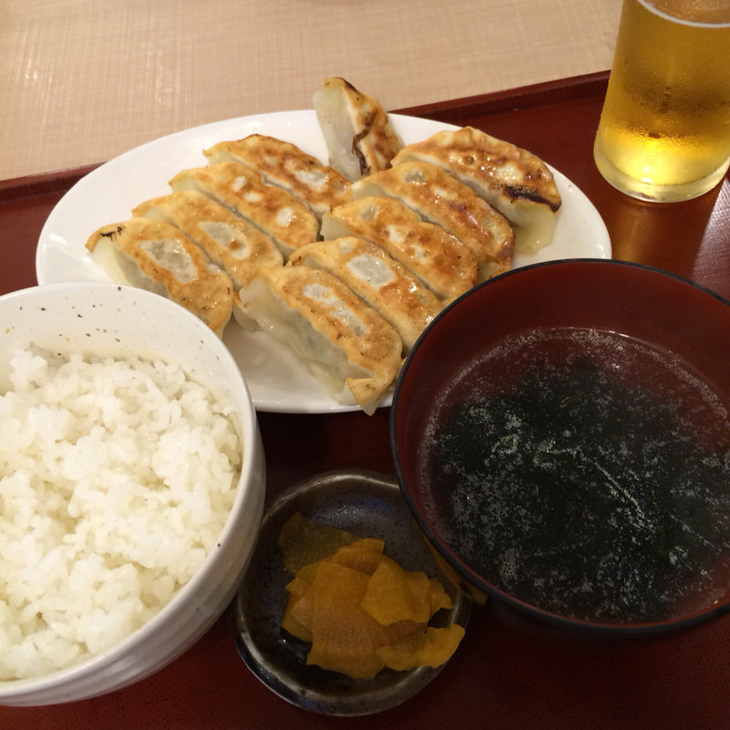 夜定食(餃子の大安 )