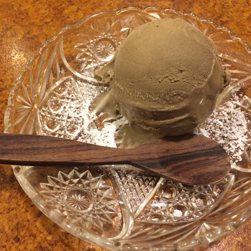 ほうじ茶アイス(喫茶FRONT （フロント）)