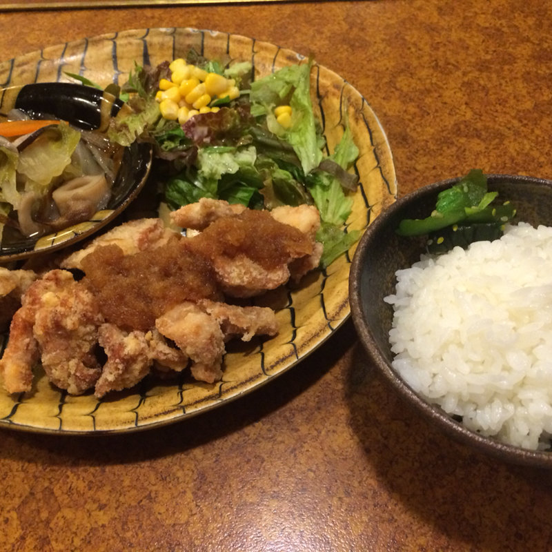 おろし唐揚げ(喫茶FRONT （フロント）)