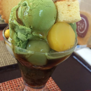 オリジナル白玉パフェ(ことたま)