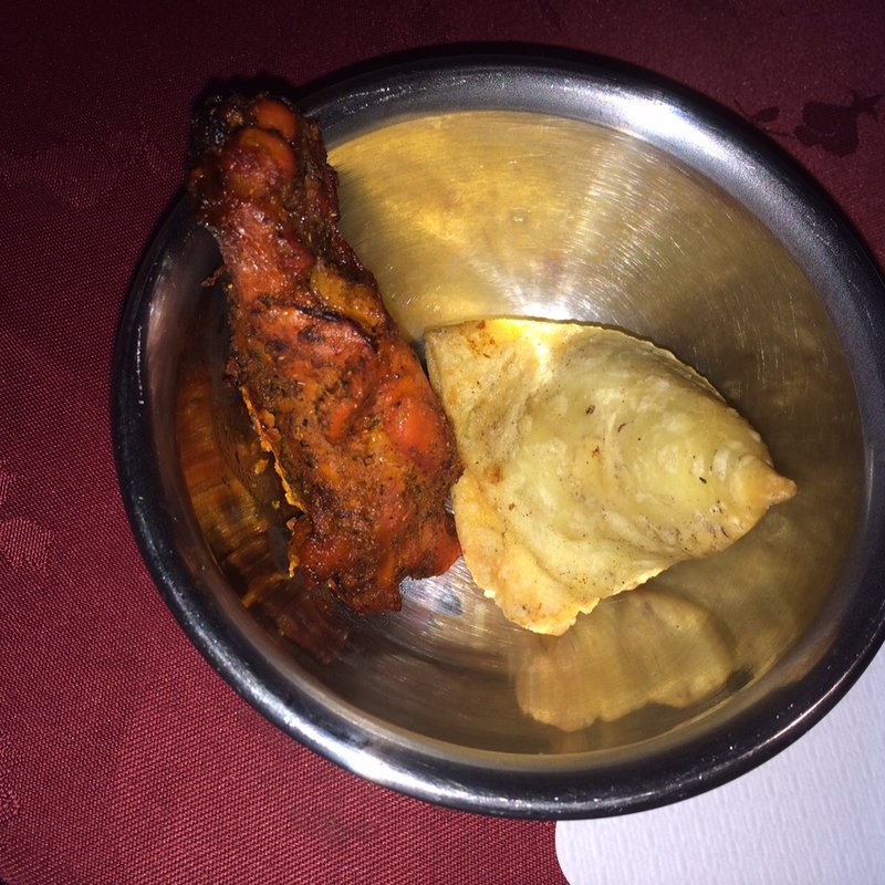 タンドリーチキン・サモサ(インド料理＆カレー Karma)