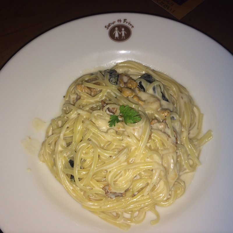 ウニと海苔のクリーム和え(ソールエフレール)