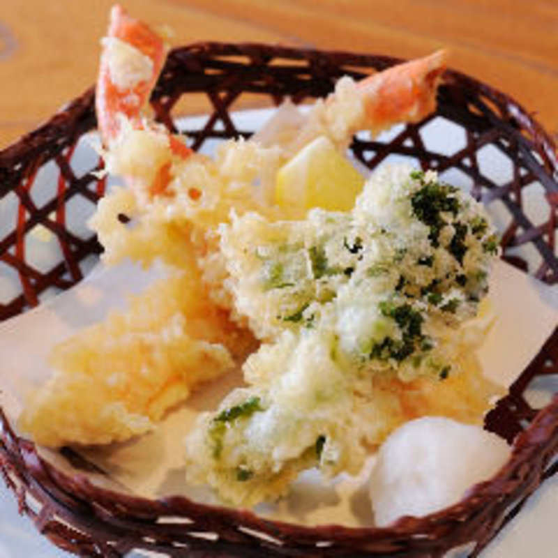 ズワイガニの天ぷら(凛火 新宿店 )