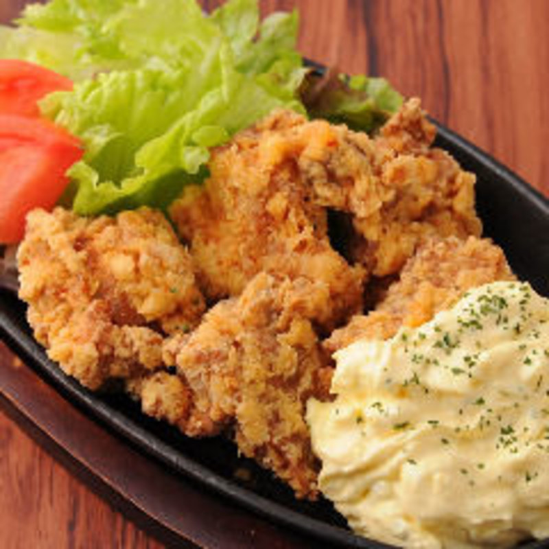 若鶏の唐揚げ(熊NO庭 錦糸町店 （クマノニワ）)