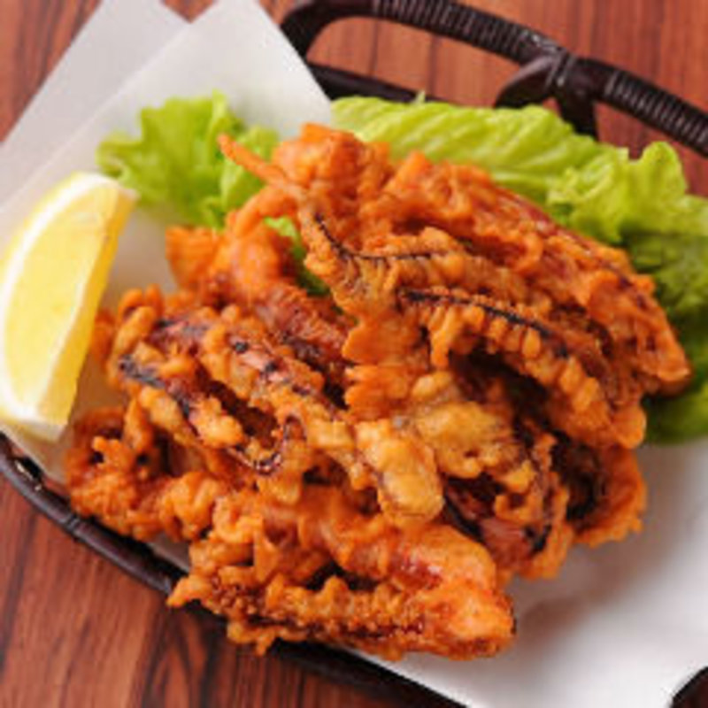 イカの下足盛り(熊NO庭 錦糸町店 （クマノニワ）)