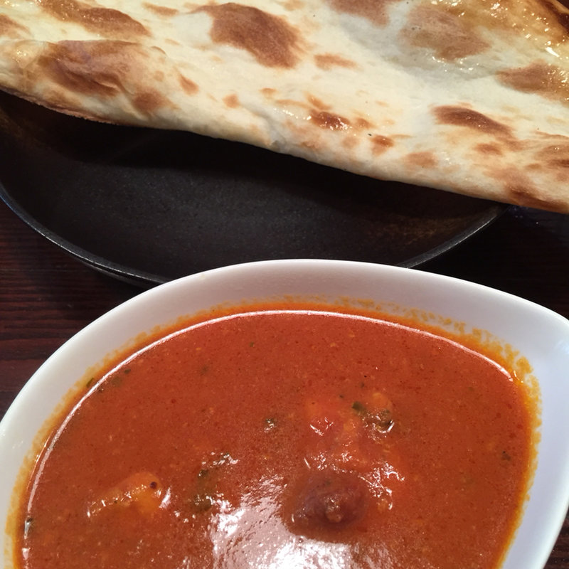 バターチキンAセット(ソウルフードインディア 水道橋)