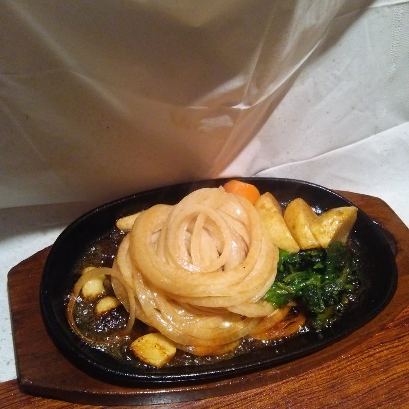 素敵庵ステーキセット(素敵庵 銀座店)