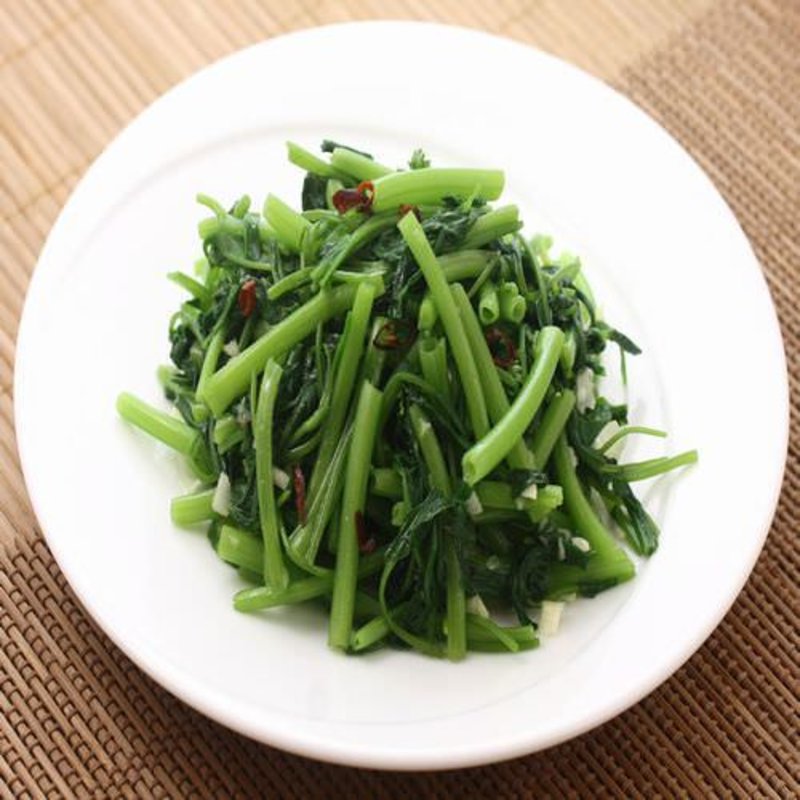 クウシンサイ炒め(安安酒楼)