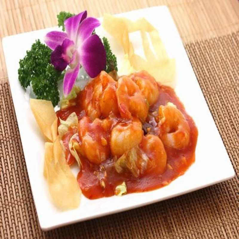 海老のチリソース(安安酒楼)