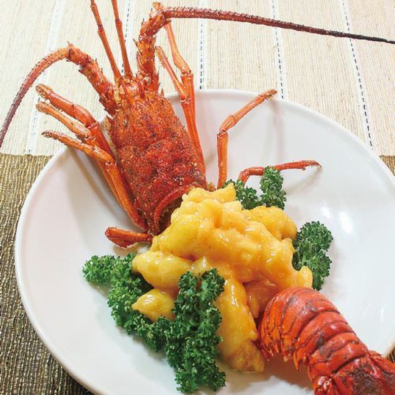 伊勢えびのチリソース(安安酒楼)