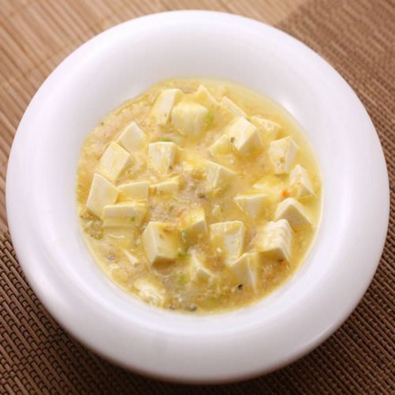 かに味噌入り豆腐(安安酒楼)