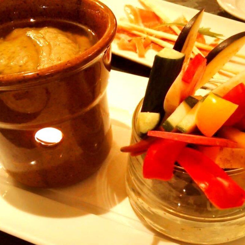 こだわり野菜のバーニャカウダ(アンシャンテ ハービス梅田 （Enchante Herbis Umeda）)