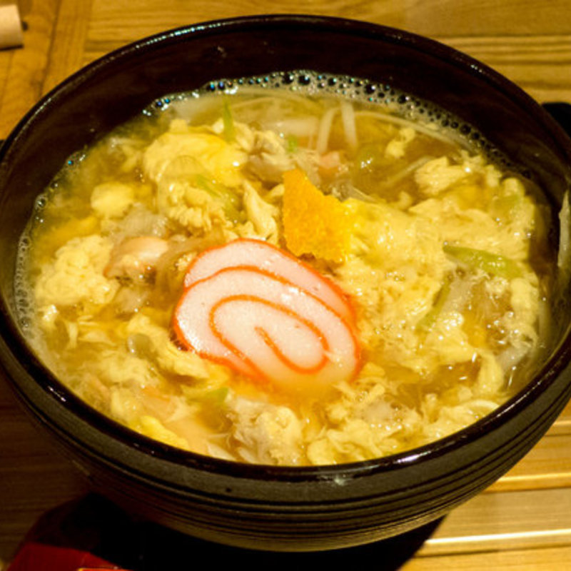 かに玉子とじうどん(開元 )