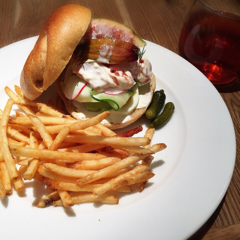 ベーグルサンド(ロンハーマン二子玉川店)