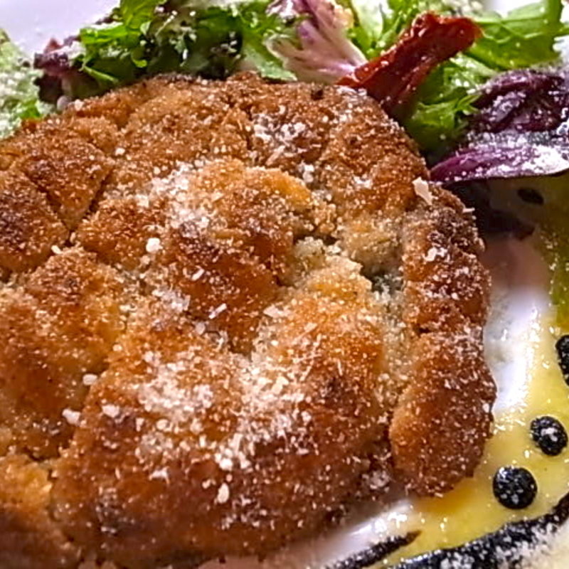 松坂豚のミラノ風カツレツ　“コトレッタ”　ケッカソース(ラ ファーメ （La Fame）)