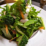 オーガニック野菜のサラダ