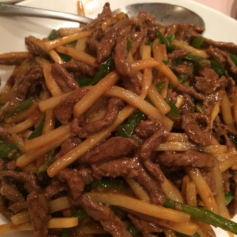 青椒肉絲(鴻運 新店)