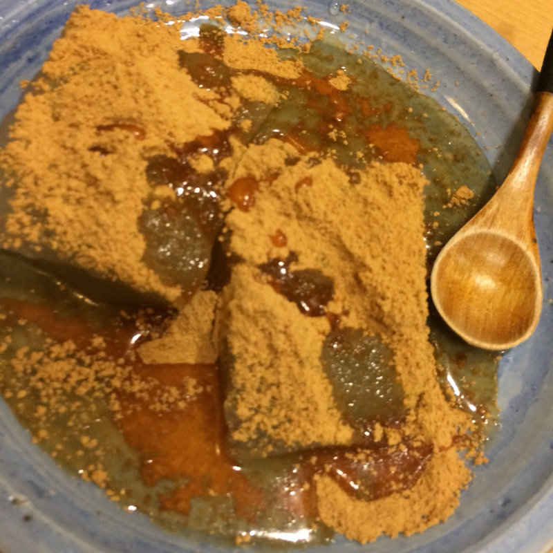 わらび餅(道頓堀今井 本店)