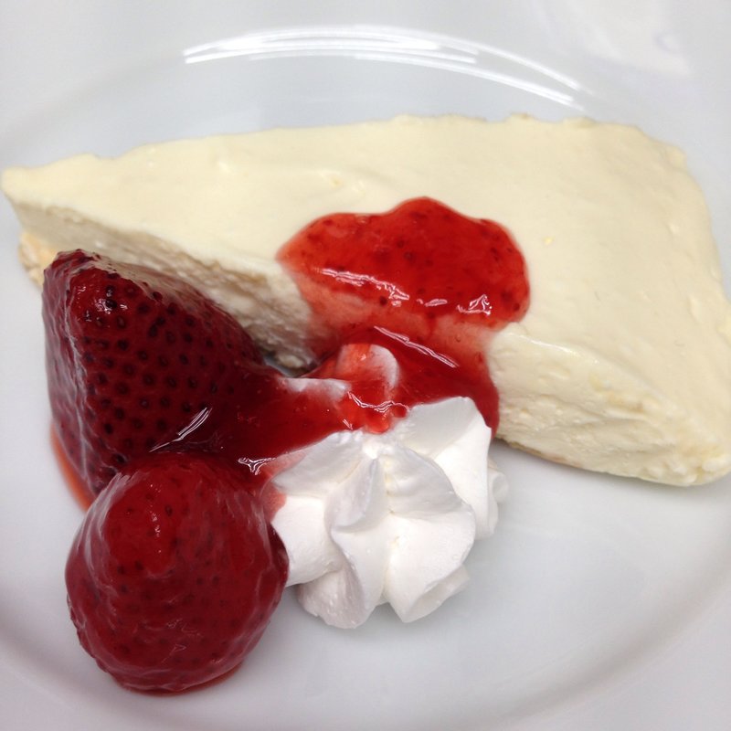 レアチーズケーキ(island cafe & bar)