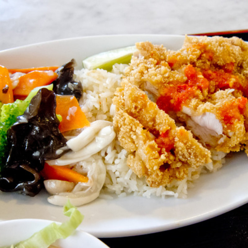 鶏排飯(シンガポール海南鶏飯 赤坂店 （ハイナンチーファン）)