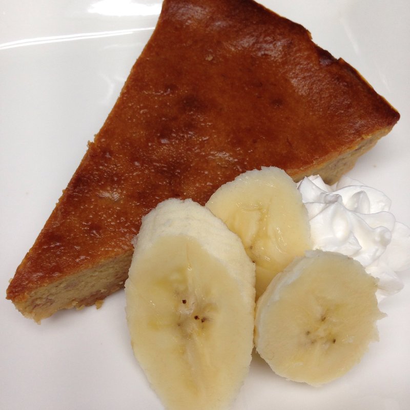 キャラメルバナナチーズケーキ(island cafe & bar)