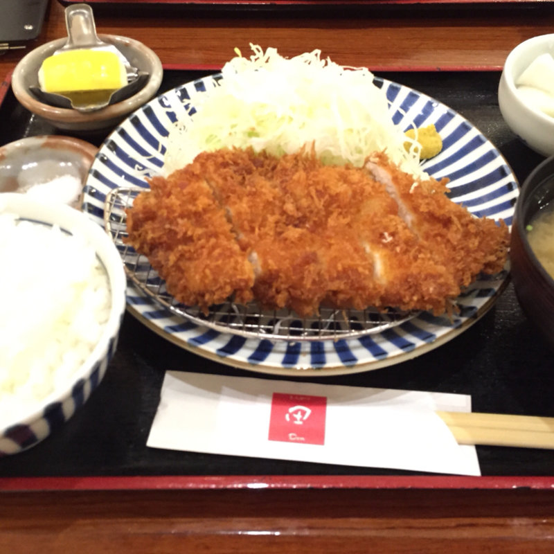 伊達鶏定食(とんかつ 田(Den) 浦安舞浜店)