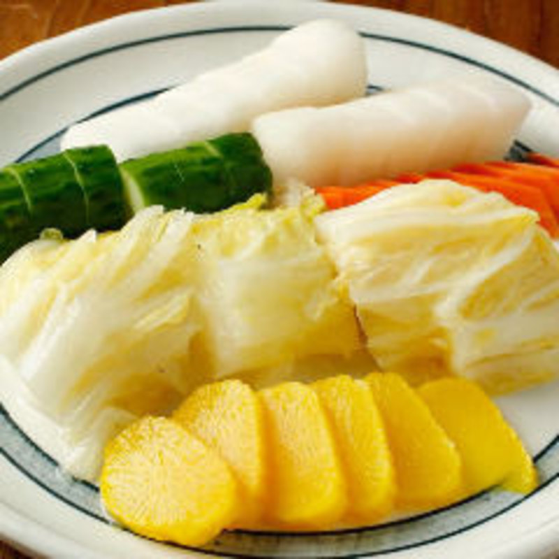 お新香盛り合わせ(昭和酒場 黄金バット)