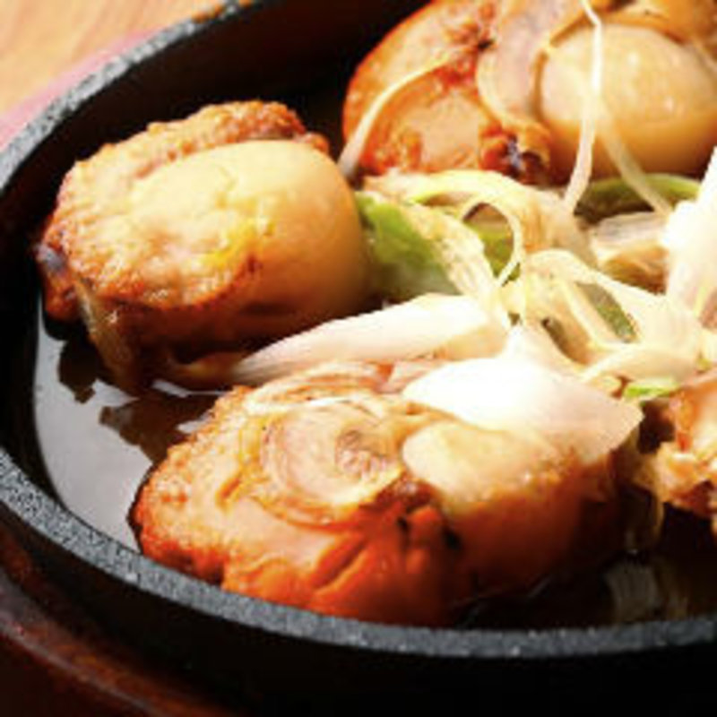 ホタテ鉄板焼き(昭和酒場 黄金バット)