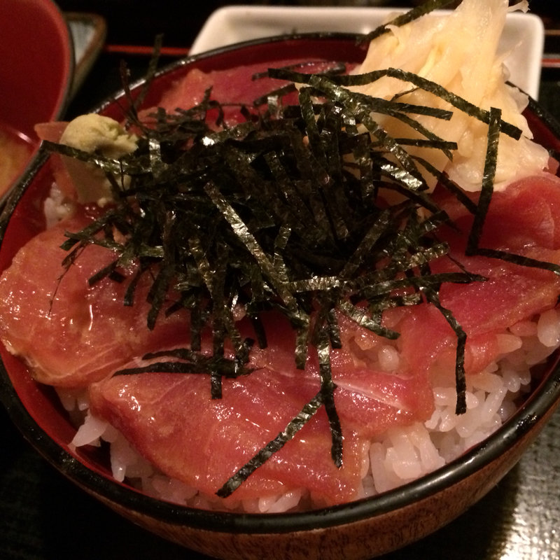 特製！づけまぐろ丼