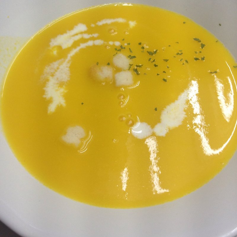 パンプキンスープ(island cafe & bar)