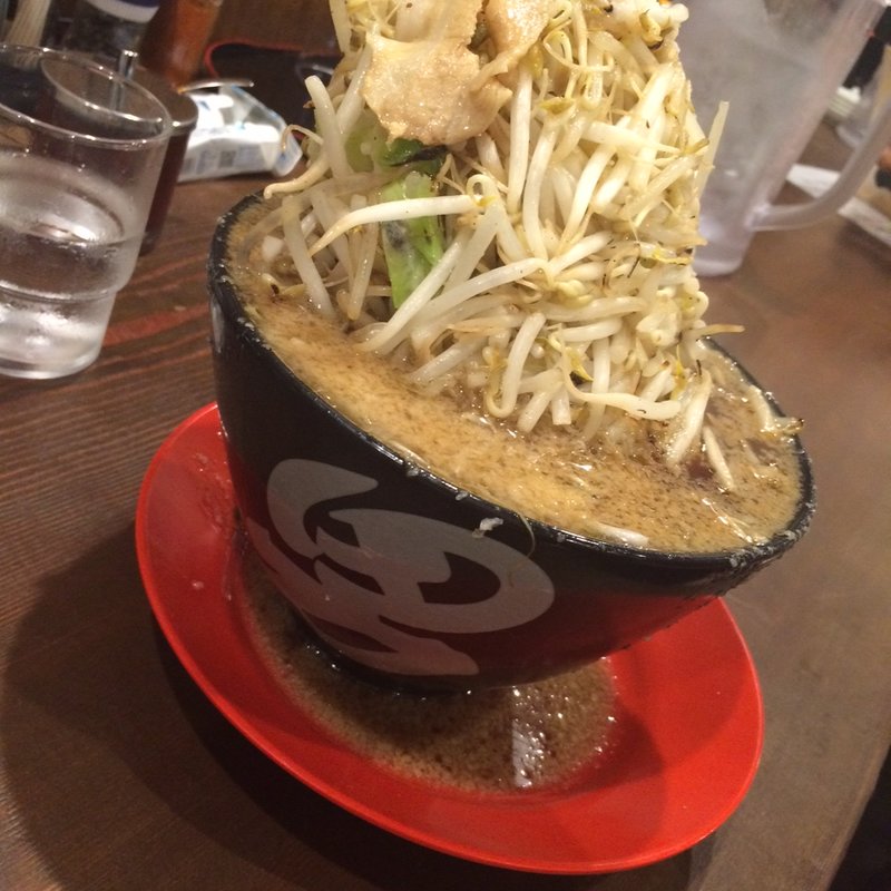 ド根性の醤油 野菜男盛(神戸ちぇりー亭 六甲道店)