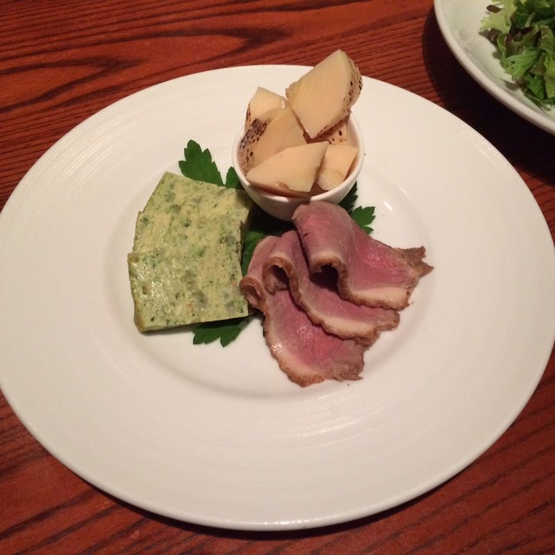 前菜盛合せ(鉄板焼き＆ワイン　回 北新地店 （かい）)