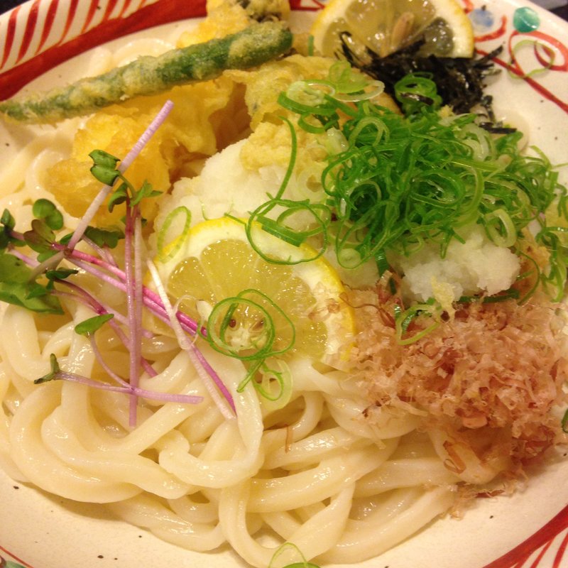  天然海老天おろしぶっかけ (本格さぬきうどんやしま)