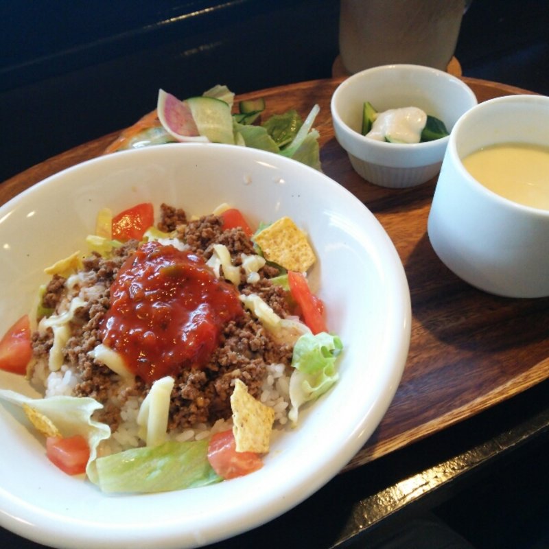 ランチAセット（タコライス）(Central Park Cafe)