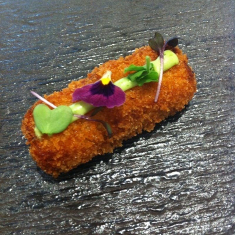 才巻海老と空豆のコロッケ(スリオラ)