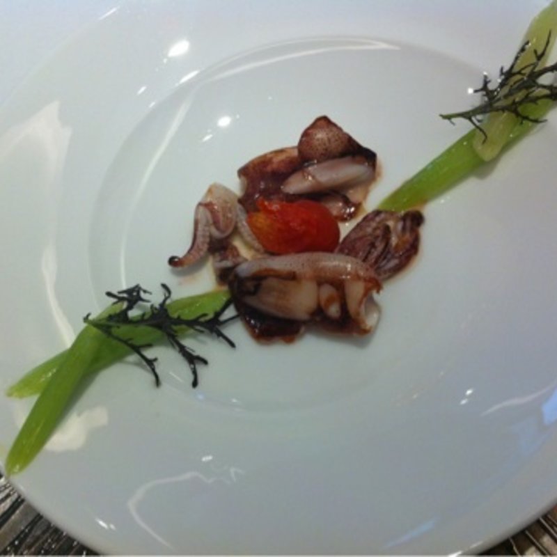 緋烏賊のプランチャ、エメンタルのクレーマと蕗(スリオラ)